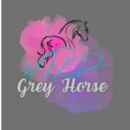 Wild Grey Horse